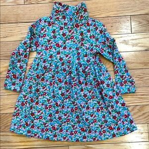 Mini Boden floral girls dress size 5-6Y